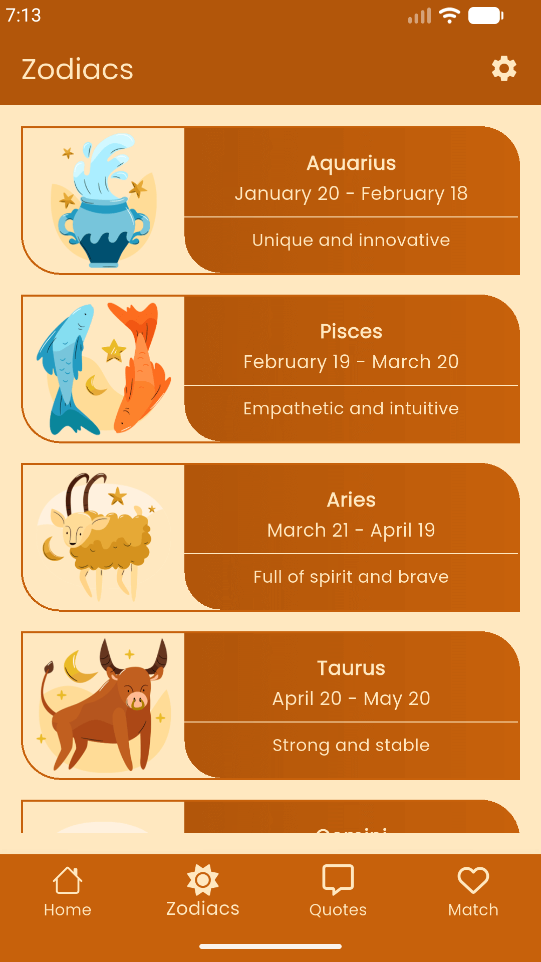 Mave Zodiac Screenshot